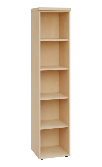 SIN 5 - 4N kancelářská skříň, nika, 1820x400x400, bříza světlá